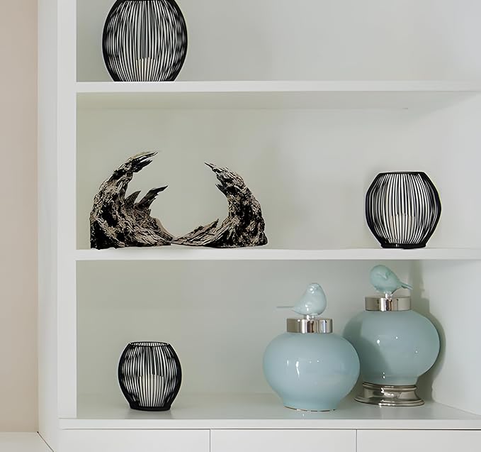 Novelsite Premium Large Sandstone Canyon Rock Formation - Lifelike Aquarium Decor for Fish Tank, 17" x 8.6" x 5" - Enhance Aquatic Landscape with Realistic Natural Look