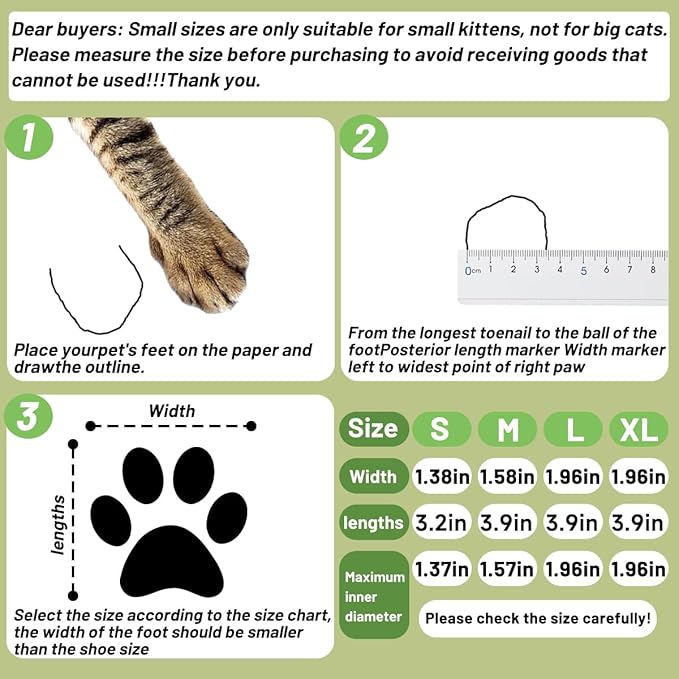 4 PCS Cat Mittens to Prevent Scratching,Mesh Breathable Cat Shoes,Adjustable Cats Anti Scratch Gloves,Suitable for Cats When Bathing and Nail Trimming(M,Black)