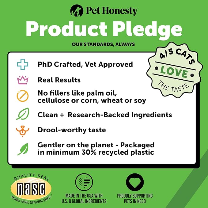 Cat Probiotics Gut + Immune Health Crunchy & Creamy Chews - Digestive Health, Supports Gut Health, Immunity, Healthy Digestion + Cat Constipation Relief - Chicken 30-Day Supply