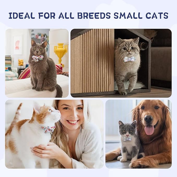 Cat Cone Collar Soft, Adjustable Protective Cats Neck Recovery Cones After Surgery