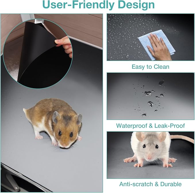 Guinea Pig Cage with Wooden Stand,Indoor Rabbit Hutch with 2 Stories,Hamster Cage with Anti Chew Ramp,Hideout, Platform, Pull Out Tray (Brown)