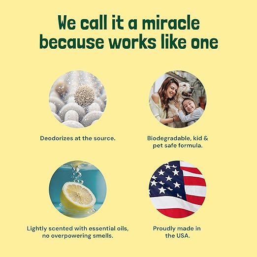 Sunny & Honey Carpet Deodorizer Powder - 20 Oz, Summer Lemonade Scent - Rug Cleaner & Carpet Cleaning Powder for Vacuuming & Upholstery Freshener for Pets & Kids