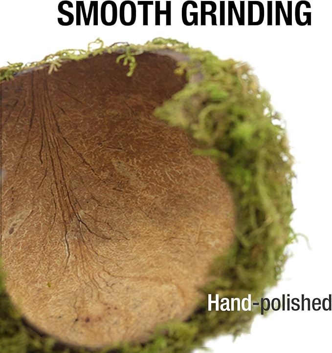 Hamster Hideaway/Hideout,Mossy Cave Hide,Hamster House/Hides,Hamster Cage Accessories for Gguinea Pig/Hedgehogs/Gliders/Rats/Mice and Other Small Animals(Set)