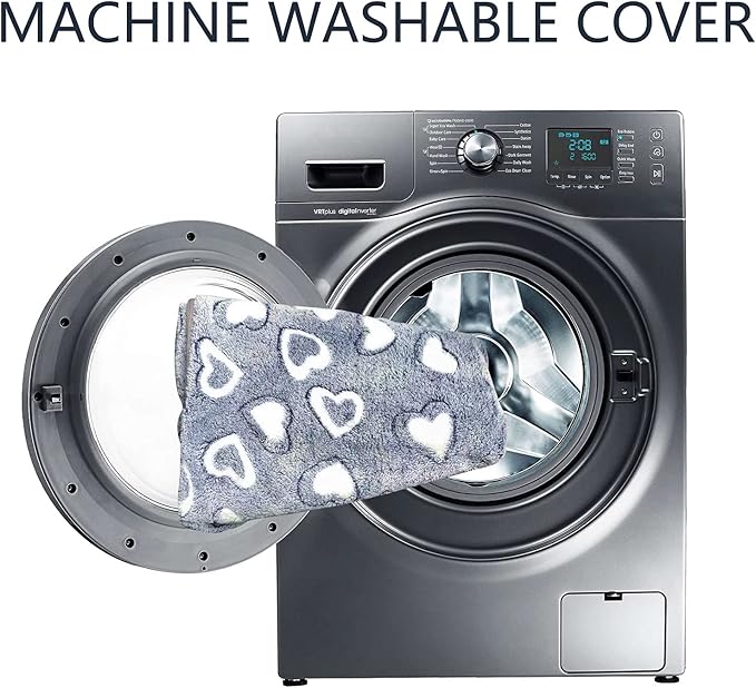 VANKEAN Dog Crate Mat - Reversible Cool & Warm Stylish Bed, Waterproof & Machine Washable, Supports Small to XXL Dogs, Grey