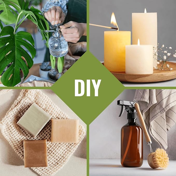 Peppermint Essential Oil (16 oz, 2 Pack) – Bulk Peppermint Oil for Diffusers, Candles, Cleaning & Sprays