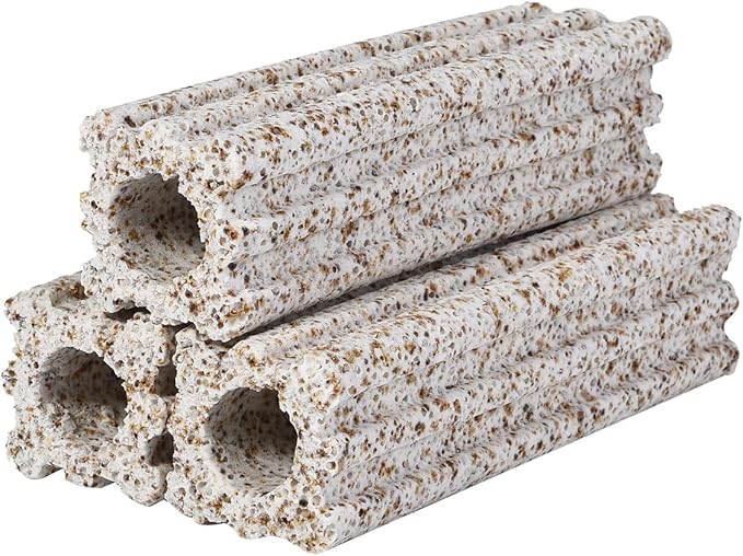 ALEGI Ceramic Bio Filter Media, Porous Media Filter Media for Sump Tank, Pond, Aquarium Fish Tank (Small 54 pcs)