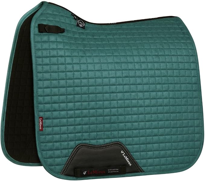 LeMieux Suede Dressage Square - English Saddle Pads for Horses - Equestrian Riding Equipment and Accessories