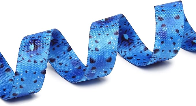 Mercano Adjustable Dog Collar - Special Design Patterns, Soft Nylon Comfortable Durable Pet Collar for Small Medium Large Dogs (S, Blue Ocean)