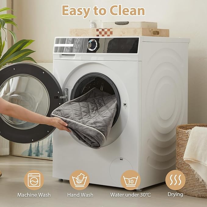 WNPETHOME Orthopedic Giant Dog Beds Large Sized Dog, Waterproof Extra Large Dogs Bed with Removable Washable Cover, Multi-Needle Quilting Dogs Crate Bed