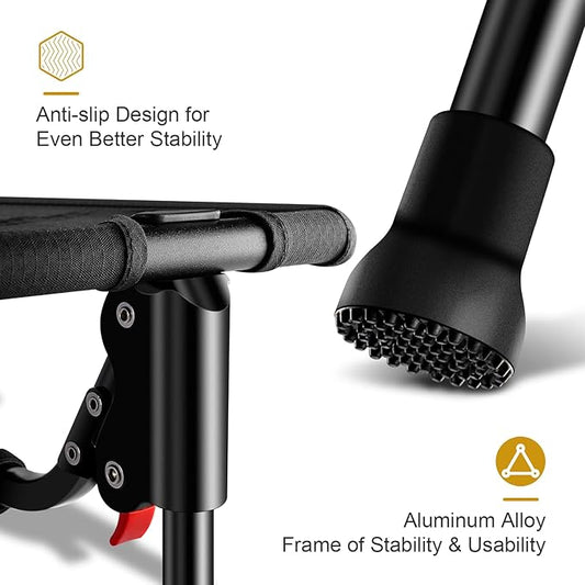 ONETIGRIS Elevated Dog Bed for Large Dogs, Outdoor Dogs Cod Large Raised Dog Bed with Chew Proof Mesh, No-Slip Portable Bed for Indoor & Outdoor Portable