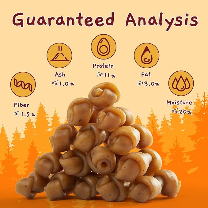 Jungle Calling Peanut Butter Dog Treats, Dental Puppy Chews, Rawhide-Free Bones for Small Dogs, 2.5''