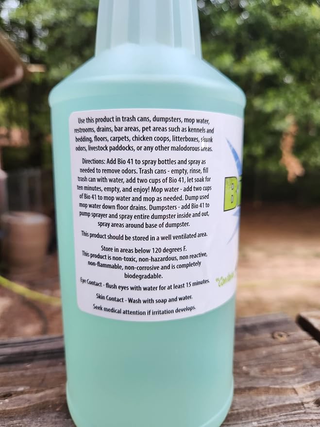 Odor Eliminator, Molecular Technology Since 2005 - Commercial, Industrial, Strong Pet & Urine Odor Remover, Trash Can Deodorizer 32 Oz Sprayer