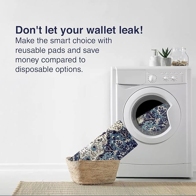 Washable Pee Pads for Dogs - Super Absorbent Reusable Puppy Training Pads - 100% Waterproof, Leak-Proof & Non-Slip Whelping Pads for Pet Housebreaking