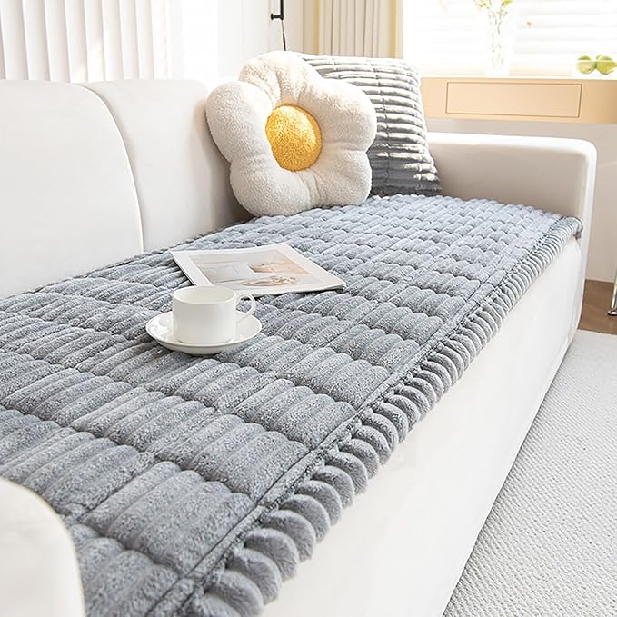 ZQFFB Pet Couch Cover Dogs Washable Non-Slip Couch Protector Pet Friendly Dog Mat for Couches and Sofas