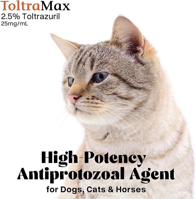 Vetr's Toltramax Toltrazuril Powder for Horses, Dogs, Cats, 100g (2.5%, Beef)