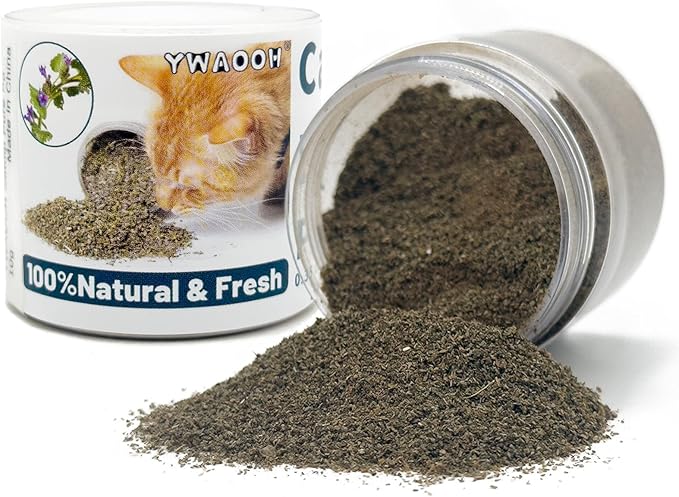 Premium Catnip for Cats & Kittens – Cold-Processed, High Potency Nepetalactone, 100% Pure Leaf-Only Catnip for Toys, Scratchers, Refills, Stimulates Play & Protects Furniture - 10g