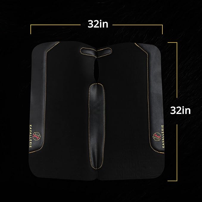 Kavallerie All-Purpose Saddle Pad with Quilted Anti-Slip Padding and Breathable Mesh Fabric for Maximum Airflow and Comfort, Works for English