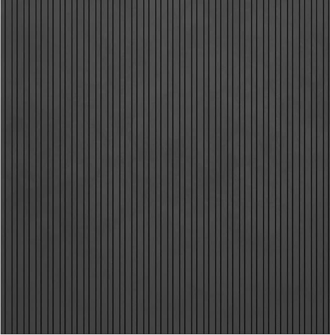 Indoor/Outdoor Hose-Wash Lines Design Non-Slip Rubber 2x3 Modern Entryway Mat for Entryway, Patio, Backyard, Garage, 20" x 39", Black