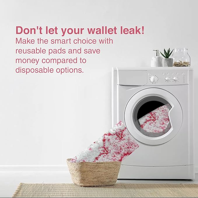 Washable Pee Pads for Dogs - Super Absorbent Reusable Puppy Training Pads - 100% Waterproof, Leak-Proof & Non-Slip Whelping Pads for Pet Housebreaking