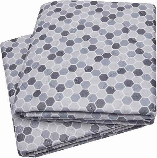 Caldwell's Pet Supply Co. 30x36 Potty Pads, Washable Pee Pads for Dogs, Reusable Pee Pad for Dogs, Puppy Potty Mat, Whelping Rug, Reusable Puppy Mat, Waterproof Rug for Dog, Medium (Set of 2)