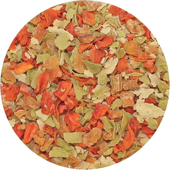 Exotic Nutrition Veggie Blend - Healthy Natural Mixed Dried Vegetable Treat - Sweet Potatoes, Carrots, Peas - for Degus, Chinchillas, Sugar Gliders, Hedgehogs, Guinea Pigs & Small Pets… (3 Pound)