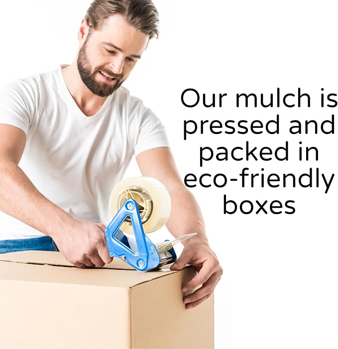 Premium Black Wood Mulch for Landscaping, Gardens, Lawns, Potting Media, and Potted Plants (2 CF - 56 L - 59 QTS)