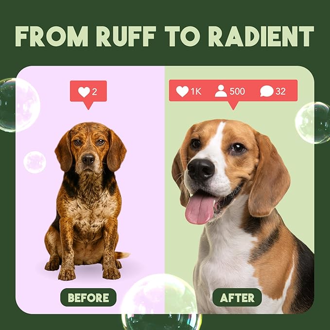 TropiClean Dog Conditioner, Easy Detangling & Moisturizing Conditioner, Puppy Safe, Made in The USA, Kiwi & Cocoa Butter Scent, 20oz.