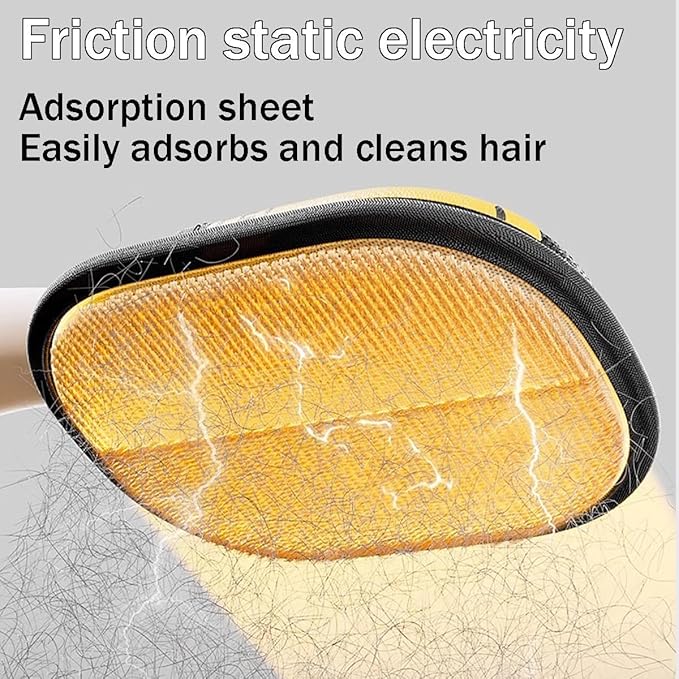 Pet Hair Removal Glove for Cats & Dogs, 2025 New Upgrade Pet Hair Remover Electrostatic Gloves, Cat Grooming Gloves for Hair Removal, Reusable Pet Hair Remover Glove (2 PCS)