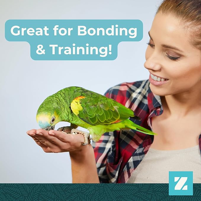 ZuPreem Sensible Seed Bird Food, Amazon, Cockatoo, Macaw, Bird Seed and Pellets Blend, ZuPreem Feed Mixer Topper, Enriching Variety, Made in USA, Macaw Food, (Large, 2 lb bag)