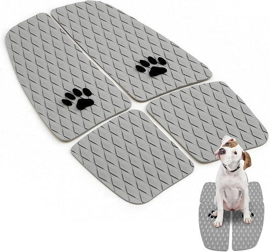 Dog Traction Pad Dog Paddle Board Kayak Accessories 21.2 x 15.3 Inch Non Slip Deck Grip Mat Surfboard Traction Good Grip EVA Foams for SUP Skimboard Paddleboard Surfboard