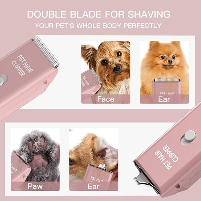 Washable Replacement Blades for Dog Clipper,Replacements Blades for Dogs and Cats Grooming Clippers,6 PCs of Replacement Blades Only
