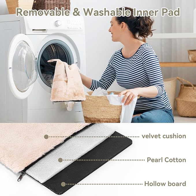 Petsfit Expandable Rabbit Carrier Small Cat Carrier Airline Approved, 16X10X9 Inches Soft-Sided Portable Small Animal Travel Bag for Kitten/Puppy/Bunny/Guinea Pig