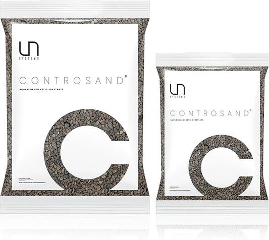 Ultum Nature Systems Controsand Kona Aquarium Sand - Freshwater Tank Substrate for Live Shrimp & Planted Aquariums - Versatile 3L