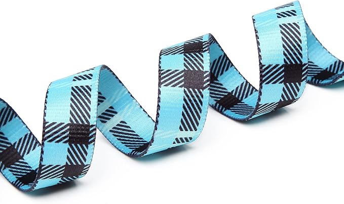 Mercano Adjustable Dog Collar - Special Design Patterns, Soft Nylon Comfortable Durable Pet Collar for Small Medium Large Dogs (XS, Blue Plaid)