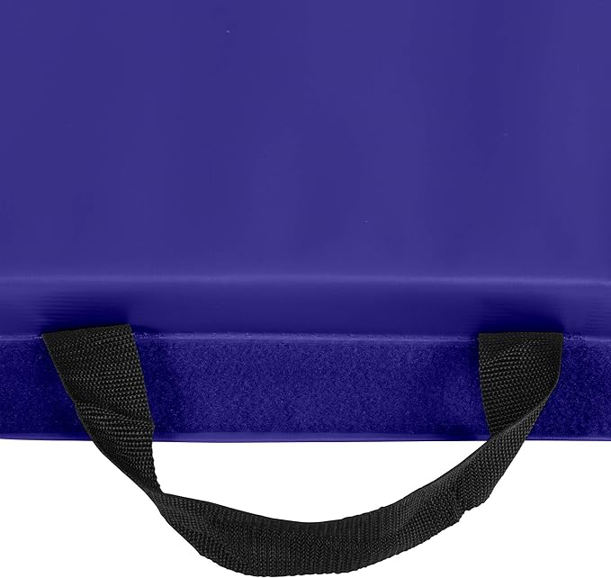 We Sell Mats - 4 ft x 8 ft x 2 in Personal Fitness & Exercise Mat for Home Workout - Lightweight and Folds for Carrying – All Purpose Home Gym Mat – Thick Mat for Yoga, Pilates, Stretches, and Floor Exercises