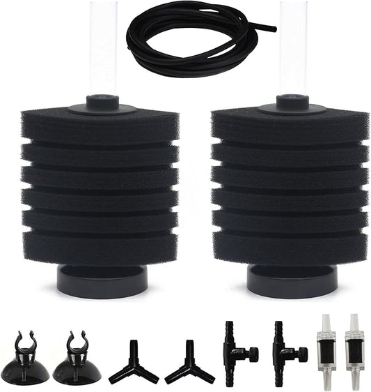 ALEGI Aquarium Sponge Ftiler 30gallon, Sponge Ftiler 40gallon for Breeding Fry, Betta, Shrimp Small Fish Tank (Fit for 40 Gallon)