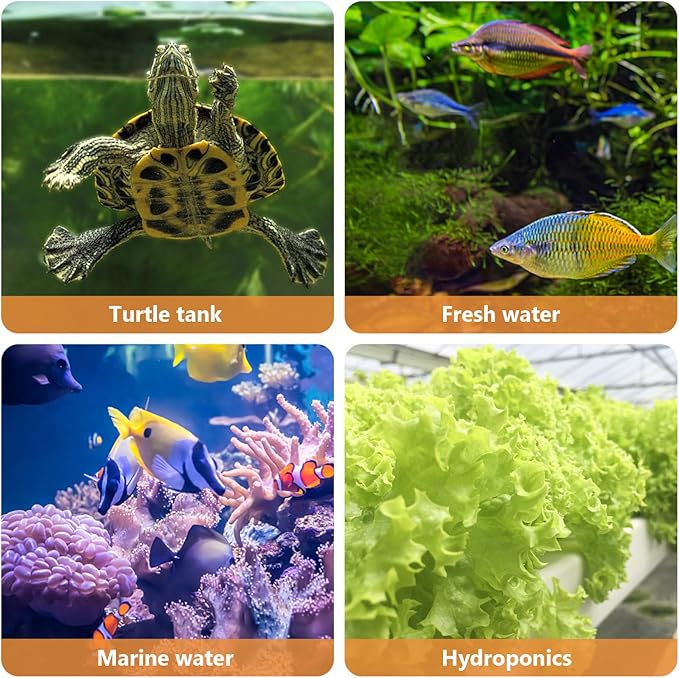 hygger Aquarium Heater, Submersible Fish Tank Heater with Over-Temperature Protection and Automatic Power-Off, Fish Heater with Digital Controller for Freshwater and Saltwater (1000W)