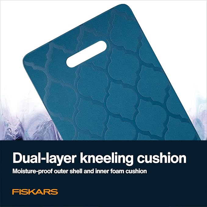 Fiskars Knee Pad, Trowel, and Cultivator Set, Explore Collection