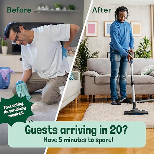 Sunny & Honey Carpet Deodorizer Powder - 20 Oz, Summer Lemonade Scent - Rug Cleaner & Carpet Cleaning Powder for Vacuuming & Upholstery Freshener for Pets & Kids