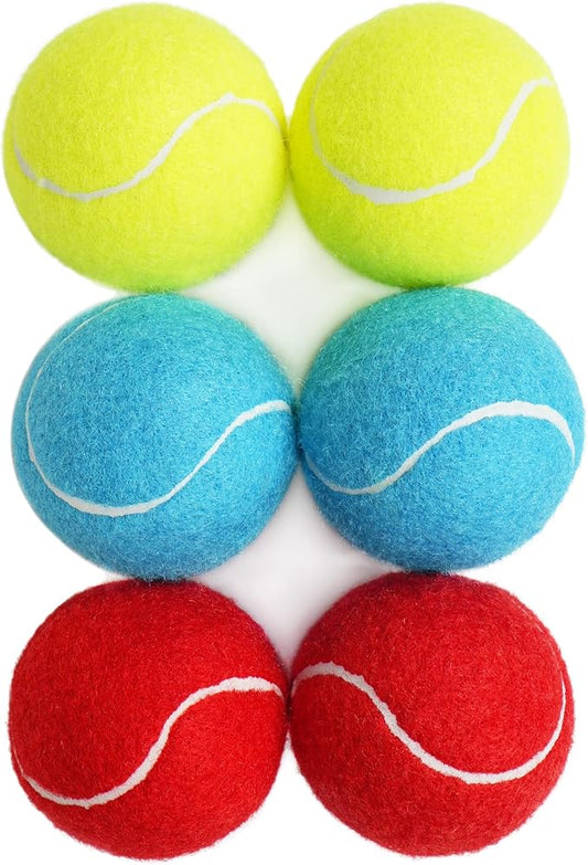 Prime Pets Toys for Dogs, 2.5 Inch Dog Toys, Interactive Pet Dog Toy Balls for Medium, Large Dogs, Tennis Balls for Dogs