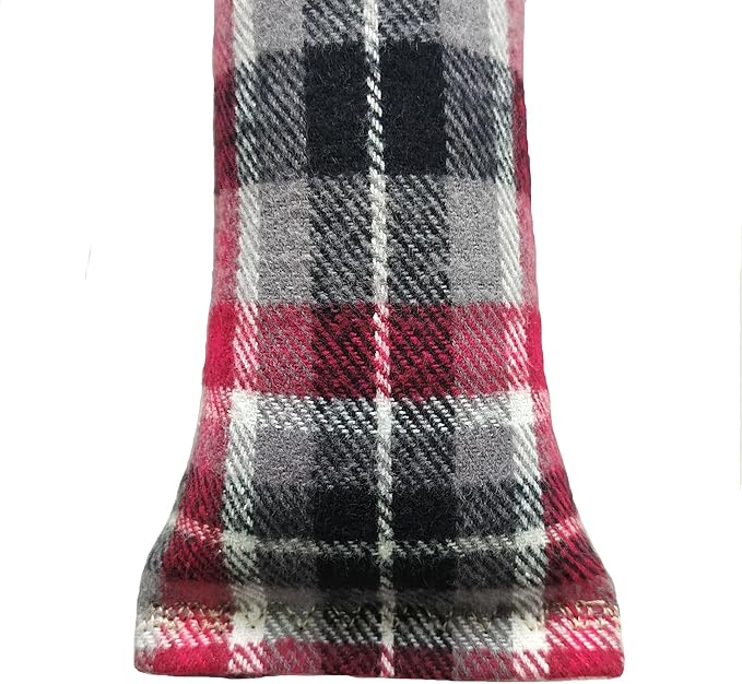 15" Catnip Cat Kicker Toys/Kitty Kick Sticks/Cat-Nip Kick Sticks (Red/Grey Flannel) (Kickers Filled with 1 oz Premium Canadian Catnip)