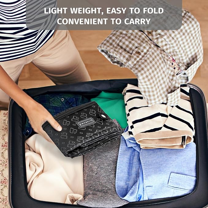 PETSFIT Portable Litter Box - Leak-Proof, Travel Litter Box with Lid, Collapsible Litter Boxes Perfect for Hotel/Lawn/Car Travel