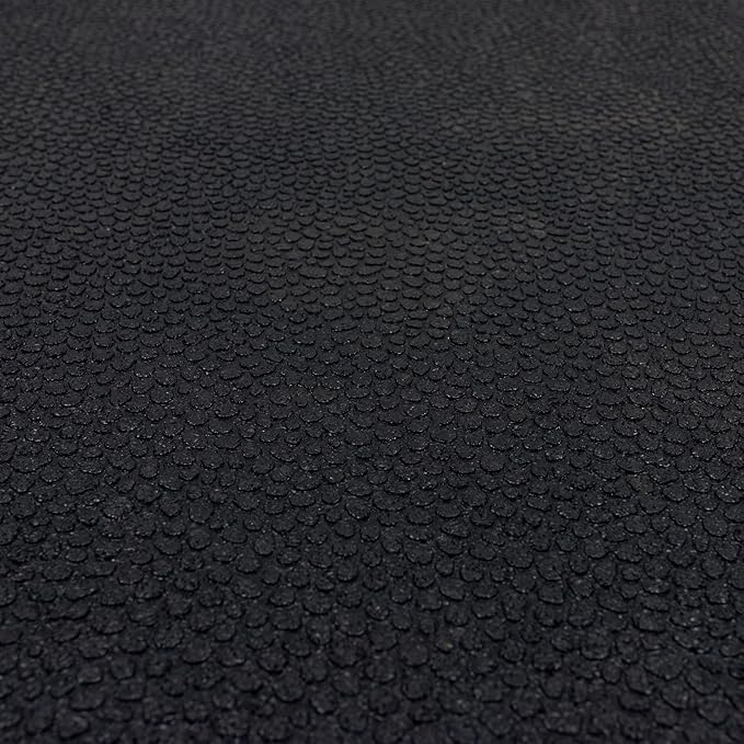 Mohawk Home Heavy Duty Rubber Stall Mat - Gym Floor- Under Dog Crate - All Purpose Utility 2'x2' - 1/2" Thick (Pack of 4)