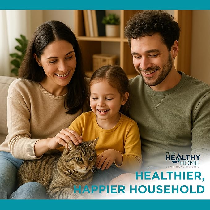 Cat Dander Remover Aloe Vera Free - Pet Dander Allergy Reducer Relief Dry Skin Spray for Cats and Humans| Cruelty-Free & Made in USA (2 Pack)