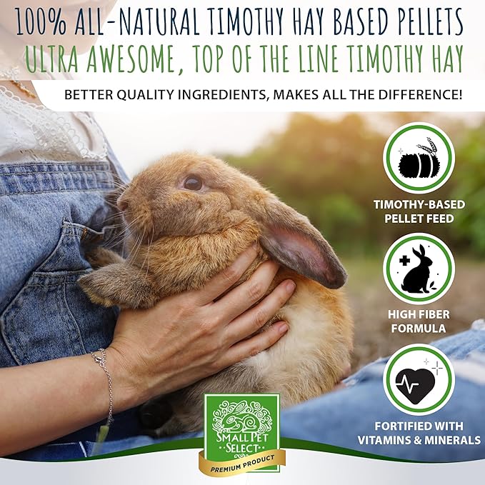 Small Pet Select Rabbit Food Pellets, 40 Lb.