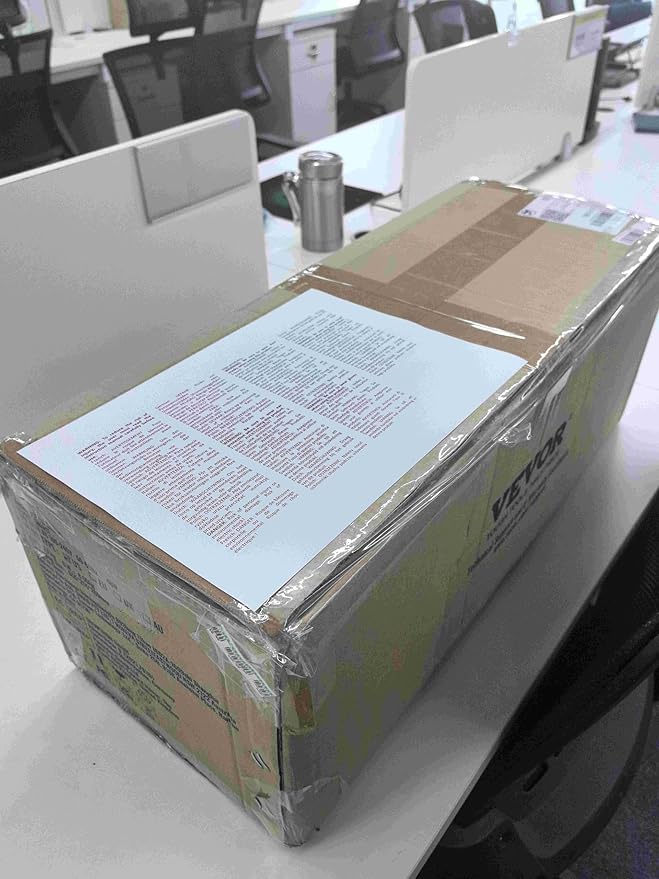 VEVOR 0.56 Inch Thick Gym Floor Mats, 25 Tiles Rubber Top with EVA Foam, 25" x 25" Gym Flooring Workout Mat with 100sq.ft Coverage, Interlocking Puzzle Mats for Home, Garage, Black & White