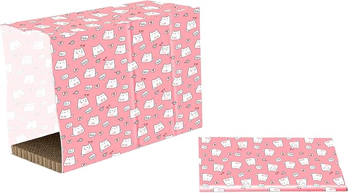 Kitty City Paper Bag Scratchers for Cats, Cat Print Paper Bag 2-Pack