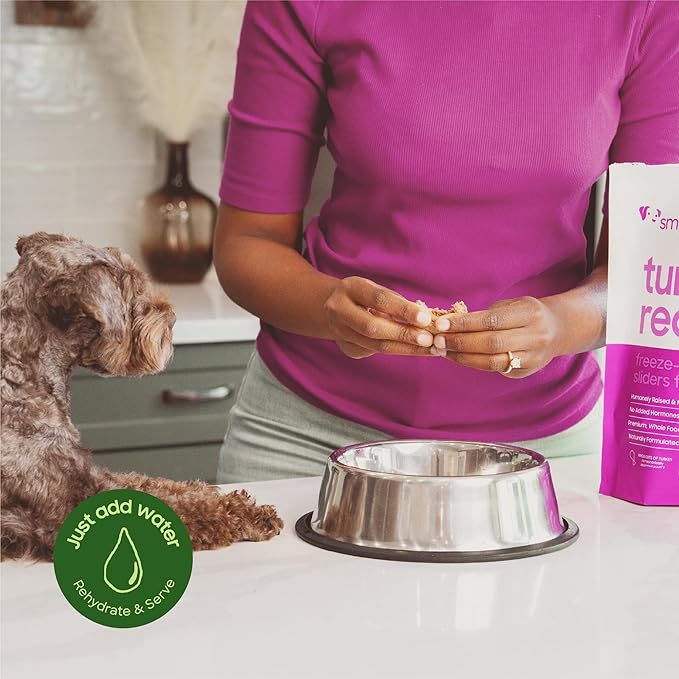 smallbatch Freeze Dried Dog Treats, Pork Liver Treats for Dogs & Cats, High Protein, Single Ingredient Dog Treat for Training or Food Topper, Natural, Humanely Sourced Meat, Made in The USA, 3 oz