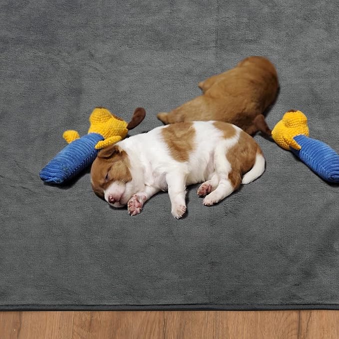 Dog Pee Pad Washable-Extra Large Instant Absorb Training Pads Non-Slip Pet Playpen Mat Waterproof Reusable Floor Mat for Puppy/Senior Dog Whelping Incontinence Housebreaking (31"x36"-(2PACK))