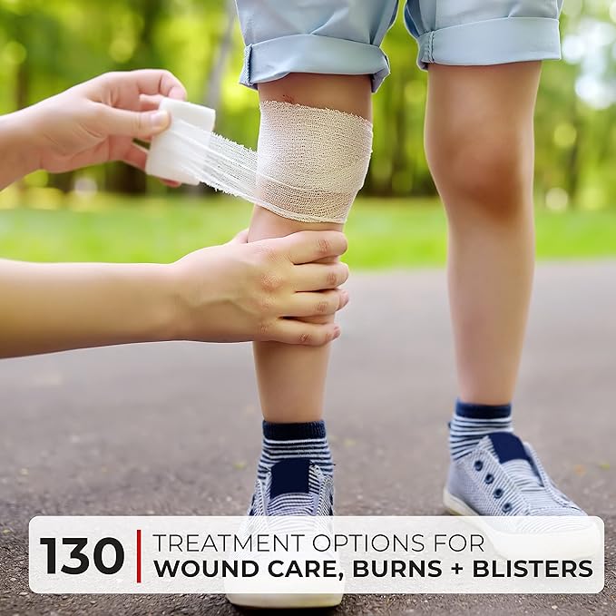 First Aid Kit – 291 Pieces of First Aid Supplies | Hospital Grade Medical Supplies for Emergency and Survival Situations | Ideal for Home, Car, Trucks, Camping, Hiking, Travel, Sports, Pets, Hunting